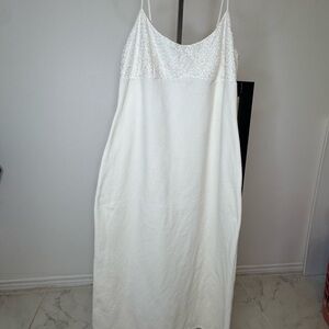 Victoria's Secret White Slip Dress